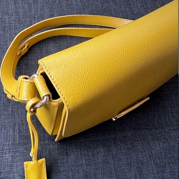 Furla yellow shoulder bag - Picture 8 of 10